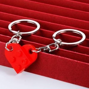 Matching Lego keychain Gift